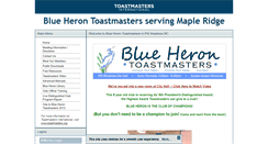 Desktop Screenshot of blueherontm.com